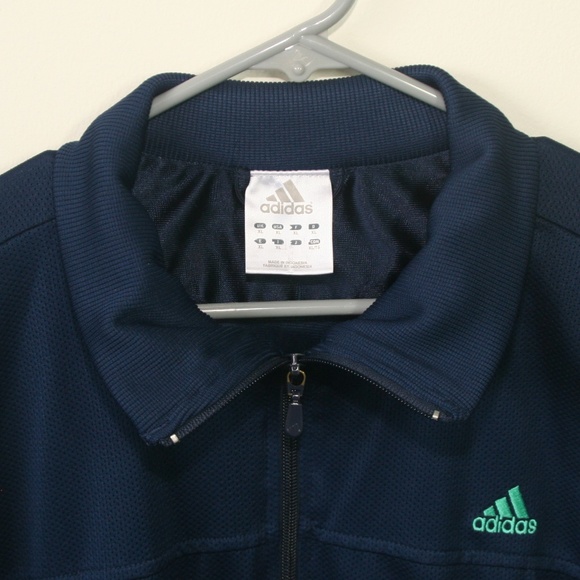 adidas Track Jacket - Blue w/ Mint Green - Picture 3 of 8